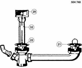 Blanco BLANCO Přepadová a odtoková armatura 2x1,5 TOP ED