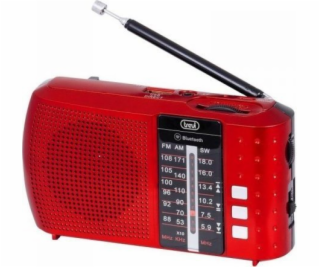Trevi Rádio Přenosné Bluetooth rádio Trevi RA7F20BTR FM/A...