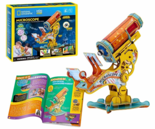 Cubicfun KOSTKOVÉ ZÁBAVNÉ PUZZLE 3D MIKROSKOP NATIONAL GE...
