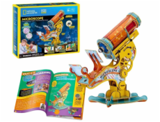Cubicfun KOSTKOVÉ ZÁBAVNÉ PUZZLE 3D MIKROSKOP NATIONAL GEOGRAPHIC