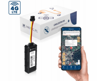 NoName GPS lokátor Mking MK3 2G+4G SLEDOVACÍ VOZIDLO, ČLU...