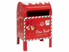 Atmosphera Kovová poštovní schránka pro Santa Clause, 34 cm