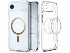 Spigen ULTRA HYBRID MAGSAFE pouzdro pro iPhone Air, průhledné/zlaté