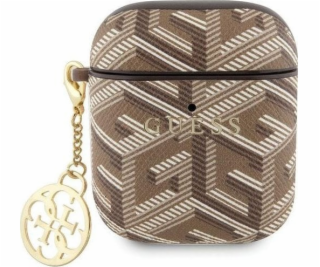 Guess Guess GUA2PGCE4CW kryt na AirPods 1/2 hnědý/hnědý p...