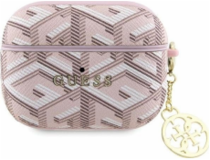 Guess Kryt Guess GUAPPGCE4CP na AirPods Pro růžový/růžový přívěsek GCube