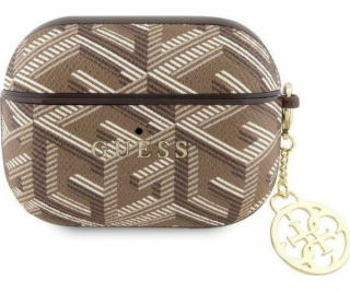 Guess Kryt Guess GUAPPGCE4CW na AirPods Pro hnědý/hnědý p...