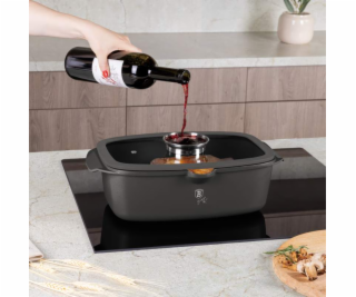 Pekáč s titanovým povrchem a aroma poklicí antracit Colle...