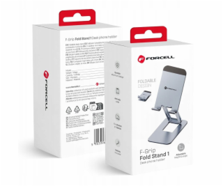 ForCell F-GRIP skládací stojan 1 držák na stůl šedý