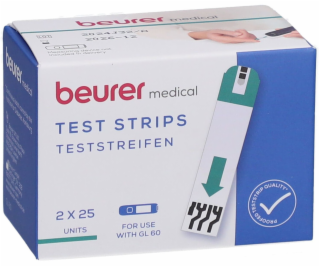 Beurer Glukometrické proužky GL 60 50 ks