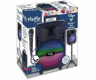 Meme BEZDRÁTOVÝ REPRODUKTOR SE STATIVEM A MIKROFONEM (TOKIO)