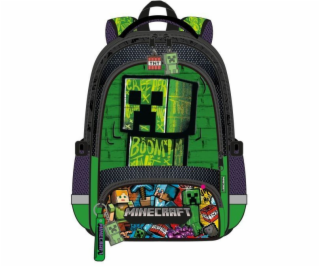 KIDS Školní batoh na výlet pro dítě Dětská škola / Minecr...