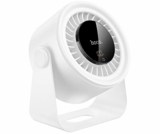 Hoco Bílý stolní ventilátor HX66