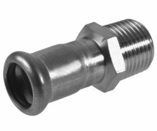 KAN-therm Lisovaný konektor 54x2 vnější závit nerezová oc...