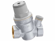 Caleffi Regulátor tlaku - šikmé provedení s možností připojení 1/2` manometru, provoz při vysokých teplotách