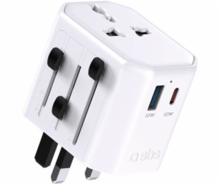 SBS Mobile Cestovní nabíječka SBS 2500W Evropa/USA/Asie/A...