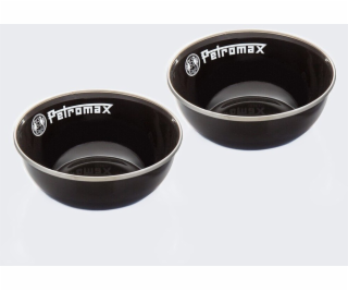 Lumarko Smaltované misky Petromax 05 L 2 ks ČERNÉ