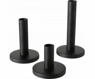 Boltze Svícen černý 3 ks