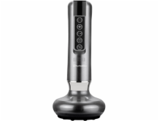 Humanas Masážní přístroj proti celulitidě DermaSmooth s funkcí čínského baňkování - šedý