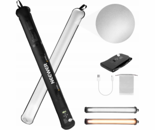 Neewer Nafukovací LED trubicová lampa dvoubarevná 21W 250...