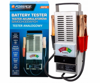 Forsage Analogový tester baterií 12V, 125A, 200Ah