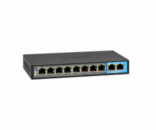 BCS B-SP0802G Základní přepínač BCS 8x PoE, 2x RJ45 Gigabit