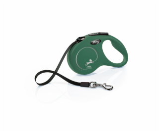 Flexi Vodítko Classic S pásek 5m olivová zelená