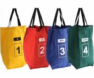 Maxwel Skákací pytel s rukojeťmi a čísly, 4 ks.