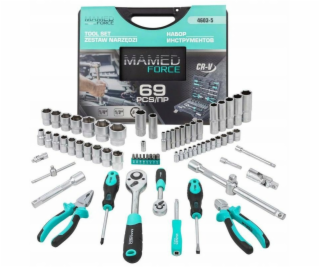 NoName 69dílná sada nářadí 1/4 a 1/2 (4-32 mm) (6hranná)