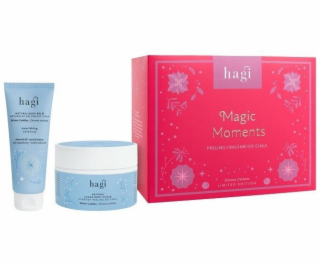 Hagi Magic Moments sada tělový peeling 200ml + tělové mlé...