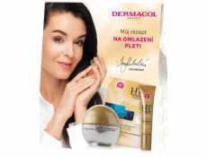 Dermacol Hyaluron Therapy sada remodelační denní krém 50ml + remodelační krém na oblast očí a rtů 15ml + intenzivní maska