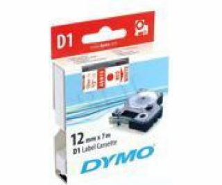 Dymo Páska S0720600 (bílá na průhledném podkladu) typ D1