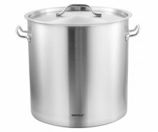 KingHoff Gastronomický hrnec s ocelovou poklicí 71l Kh-1967