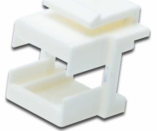 Digitus Adaptér LC Keystone pro patch panel (bílý)