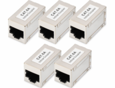 Digitus Modulární spojka CAT 6A, stíněná, 5 kusů
