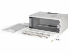 Digitus Síťová sada SOHO Pro 19 540x400 mm (ŠxH) (světle šedá, nesestavená, 4 rackové jednotky)