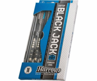 Harrows Šipky Black Jack Softip 18 branek