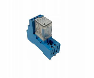 Finder Miniaturní relé 4P 7A 24V DC, testovací tlačítko, ...
