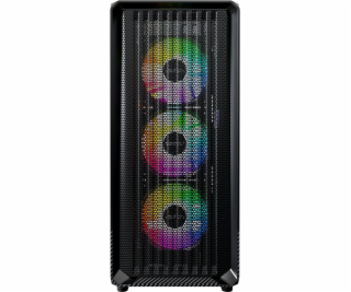 Montech X5 (černá, tvrzené sklo)