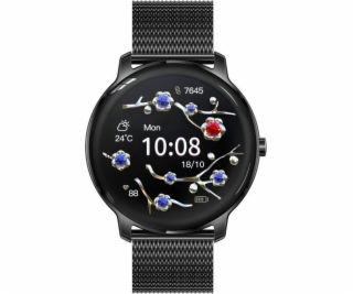 Rubicon Chytré hodinky RNBE66 černé (sr014e)