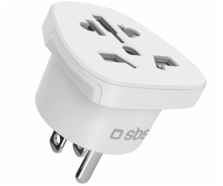 SBS Mobile Cestovní adaptér SBS US - univerzální - bílý