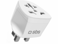 SBS Mobile Cestovní adaptér pro Spojené království - univerzální - bílý
