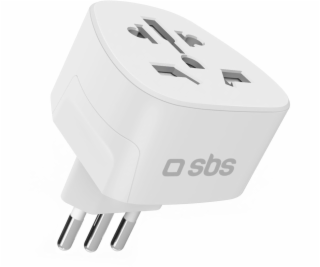 SBS Mobile Cestovní adaptér SBS IT - univerzální - bílý