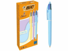 Bic Kuličkové pero 4 pastelové barvy (12 ks) BIC