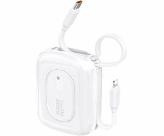 Dudao Powerbanka K32 10000 mAh s vestavěným kabelem USB-C...