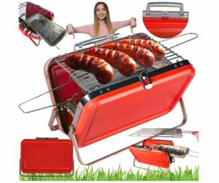 NoName DH Garden Grill Opal S lux red mini gril červený