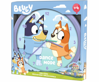 KIDS Velké nástěnné hodiny pro děti 25 cm / Modré a bingo...