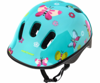 Meteor Dětská bezpečnostní cyklistická helma KS06 BUTTERF...