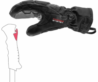 Leki RUKAVICE Griffin Base 3D Dámské rukavice bl 6.0