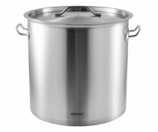 KingHoff GASTRONOMICKÝ HRNEC S OCELOVÝM VÍČKEM 36L KH-1965