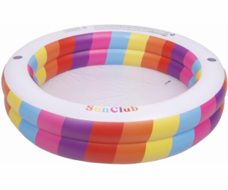 JiLong DĚTSKÝ BAZÉNEK SE 2 KRUHY DUHA 187x42,5CM 51457